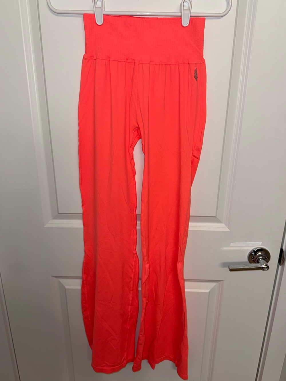 FP Movement by Free People Good Karma Neon Coral Flare Leggings
